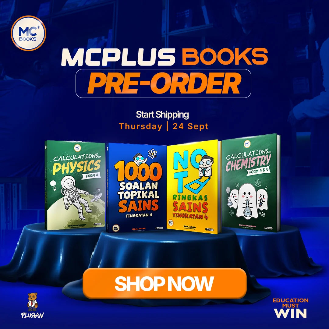 MCPLUS Books Pre Order